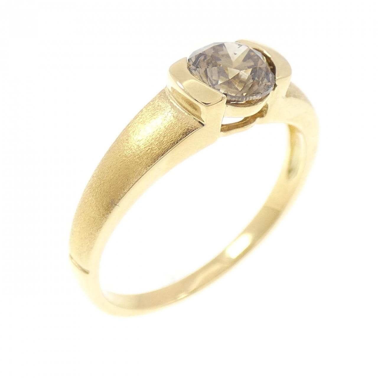 K18YG ダイヤモンド リング 0.70CT