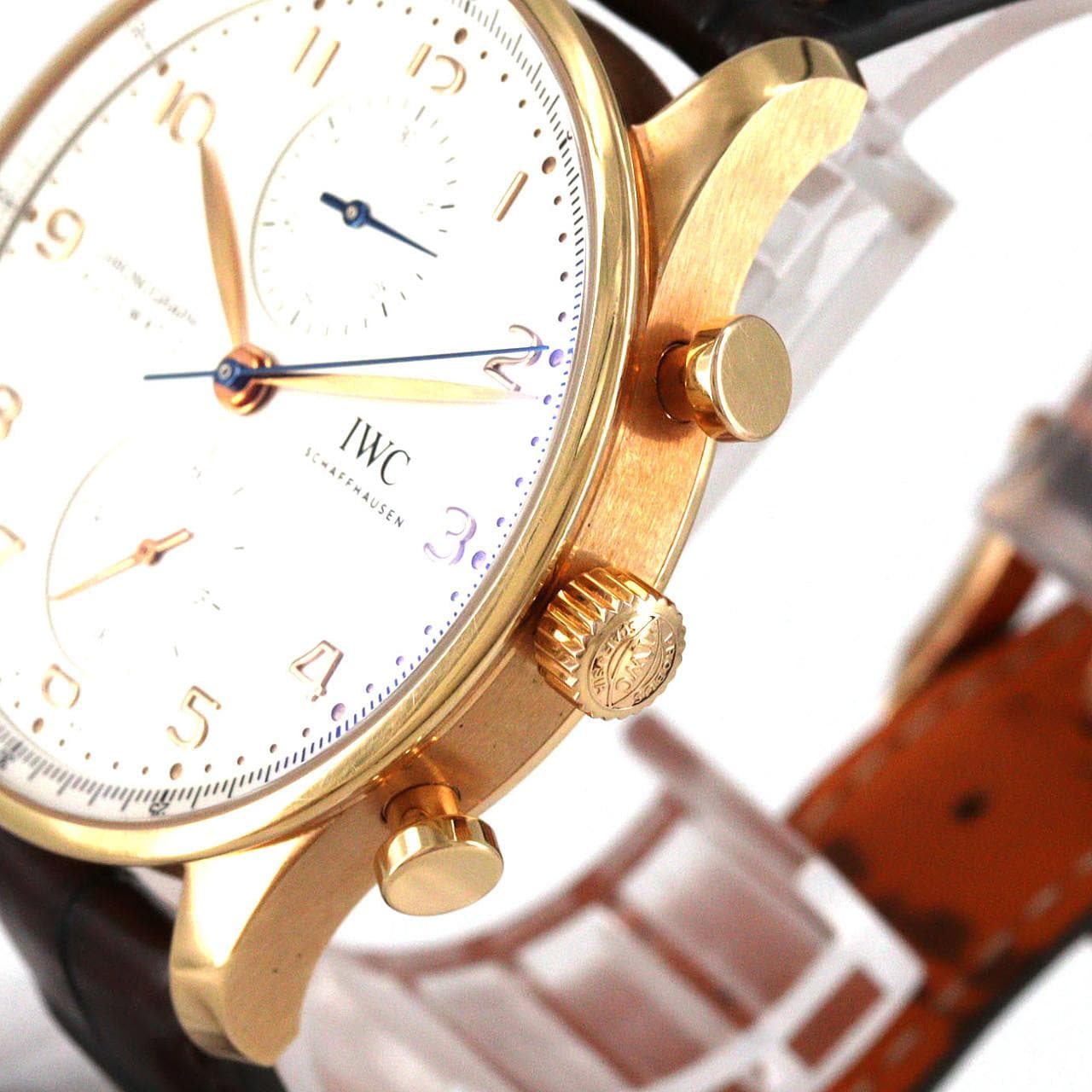 【ノーメンテナンス還元価格】IWC ポルトギーゼクロノグラフ RG IW371611 PG･RG 自動巻