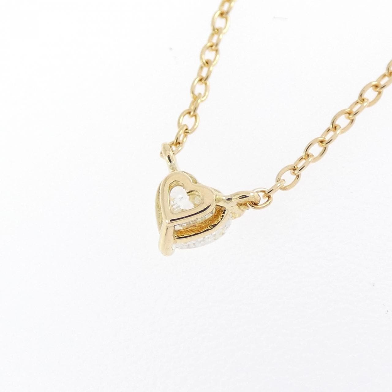 アーカー ハート ダイヤモンド ネックレス 0.11CT
