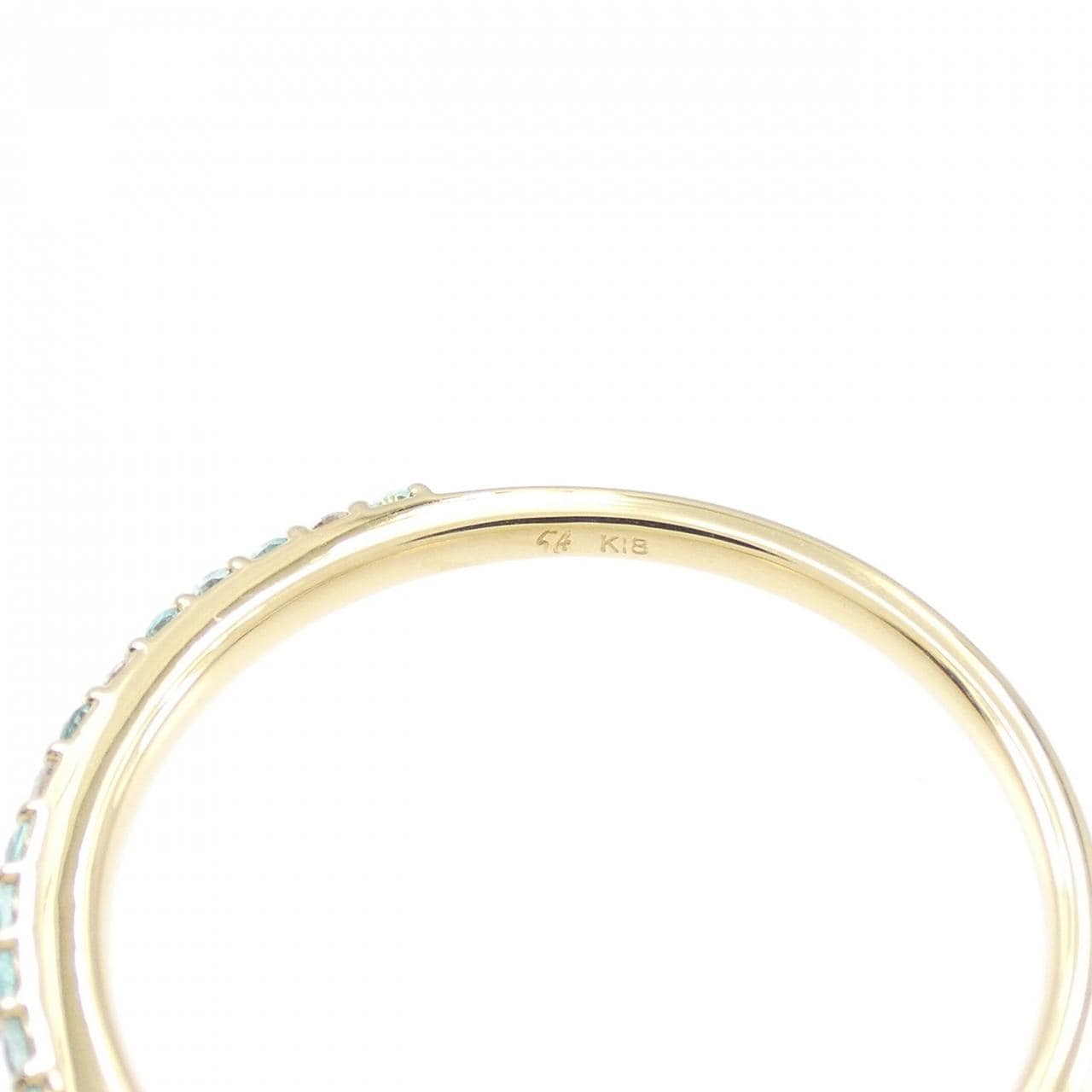 セイレーン　アズーロ トルマリン リング 0.11CT