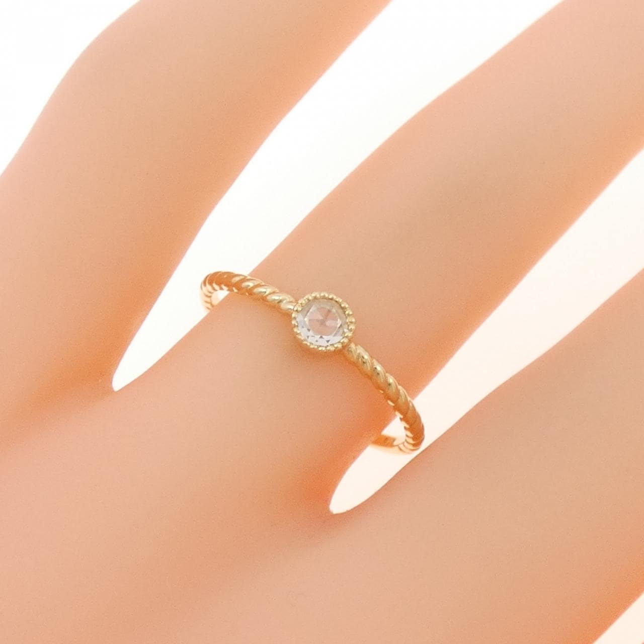 エテ ダイヤモンド リング 0.1CT