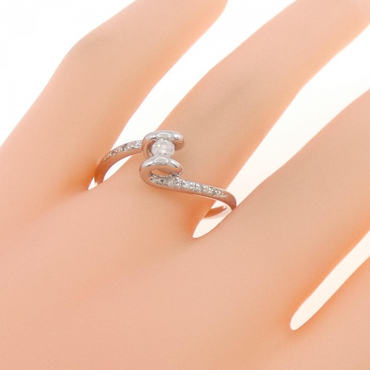 PT900 ダイヤモンド リング 0.15CT