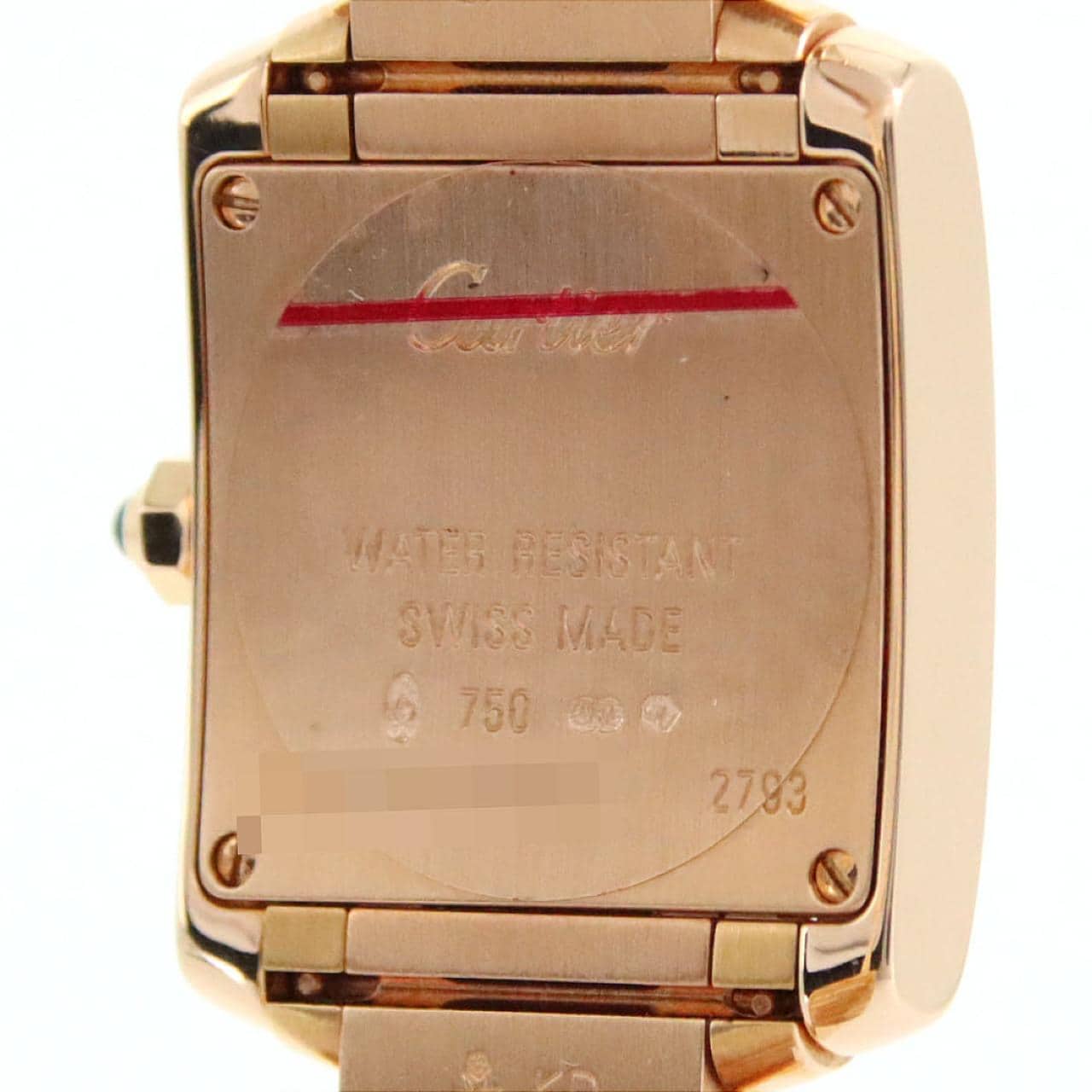 カルティエ タンクフランセーズSM PG W500264H PG･RG クォーツ