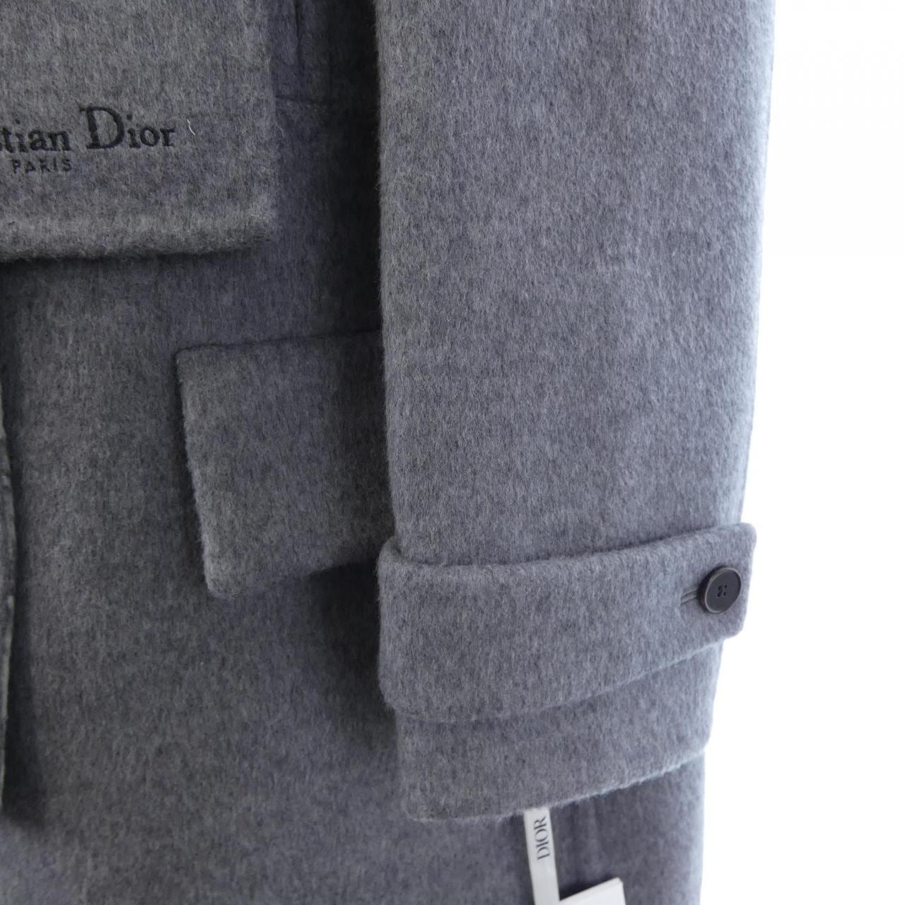 クリスチャンディオール CHRISTIAN DIOR スカーフカラー ピーコート 610C01A1375 コート