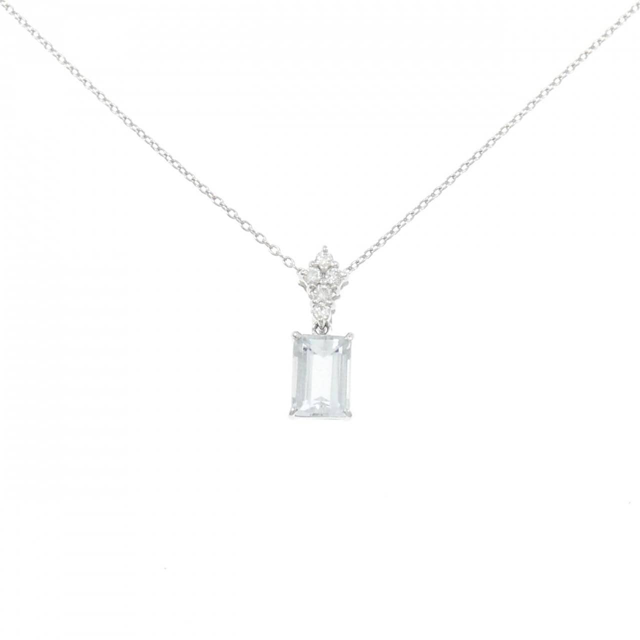 PT900/PT850 アクアマリン ネックレス 1.01CT