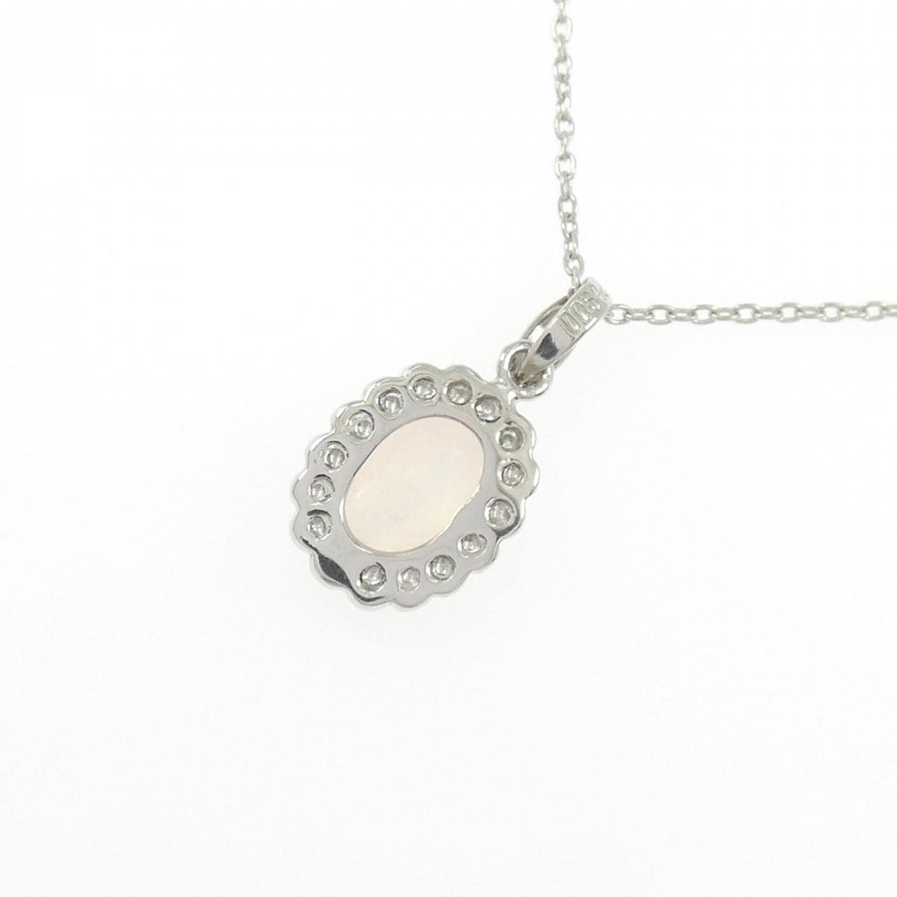 PT900/PT850 オパール ネックレス