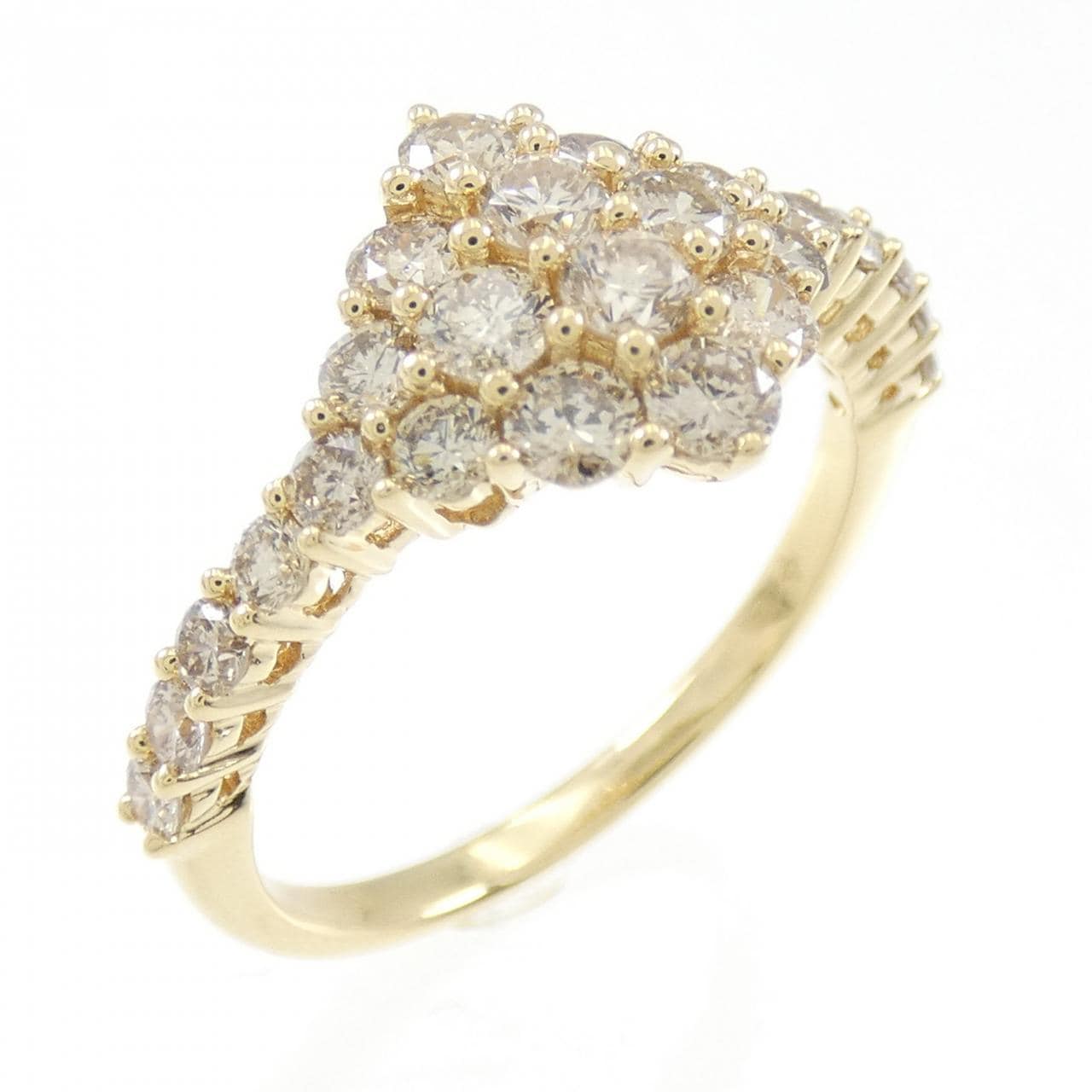 K18YG ダイヤモンド リング 1.00CT