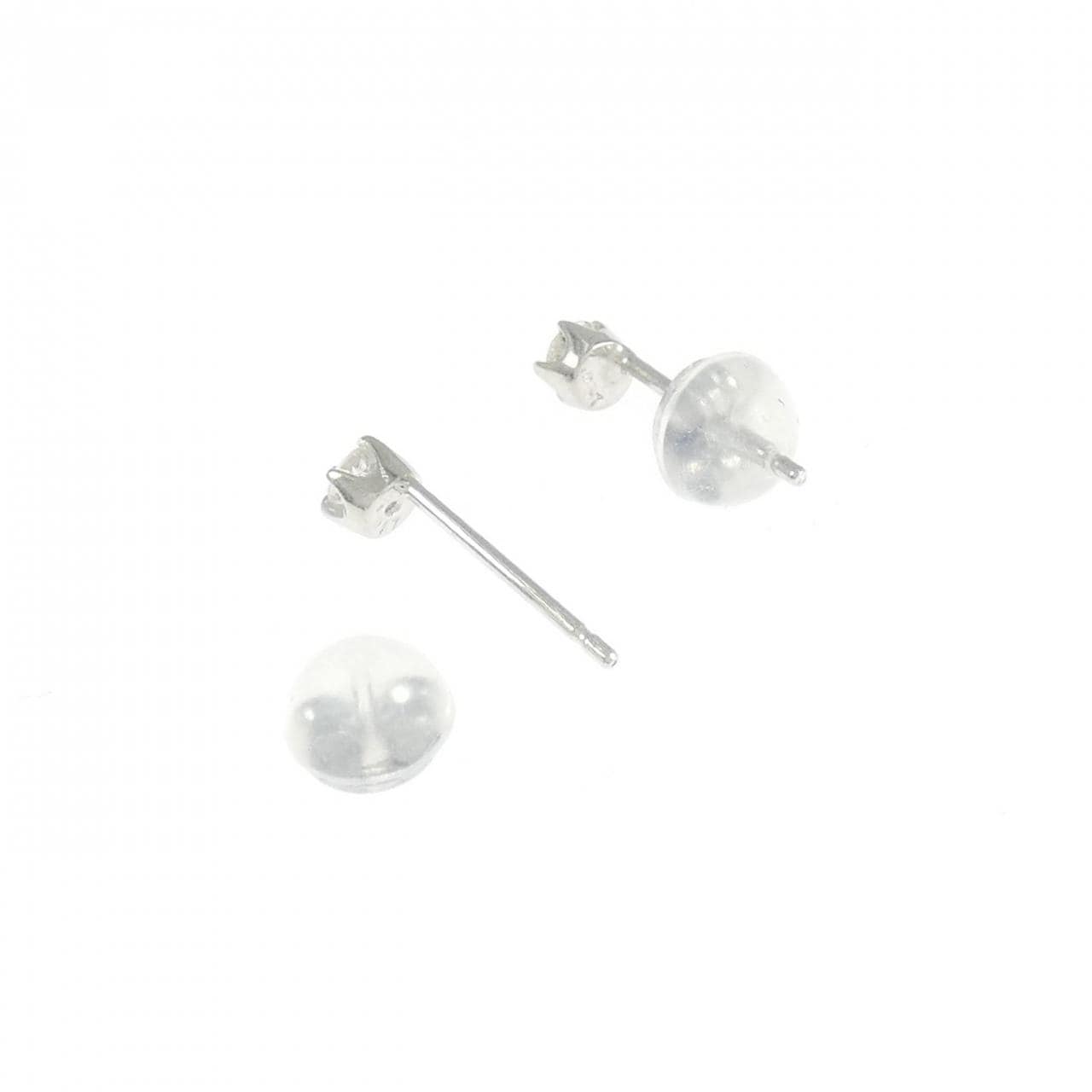 PT/PT900 ダイヤモンド ピアス 0.14CT