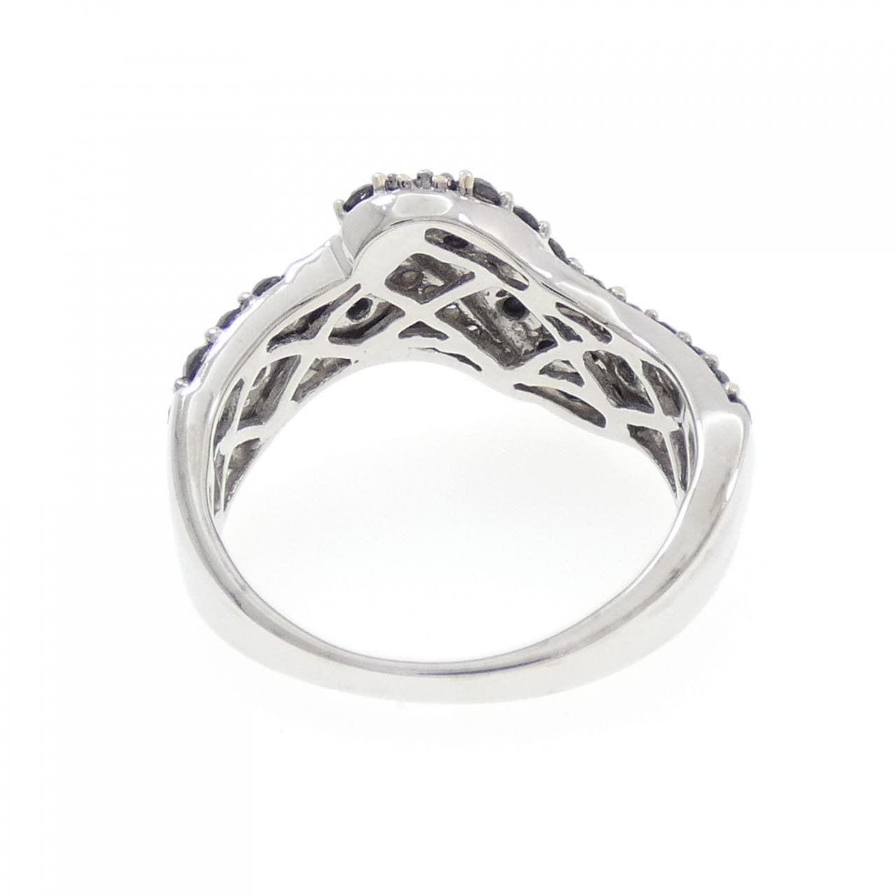 K18WG ダイヤモンド リング 1.00CT