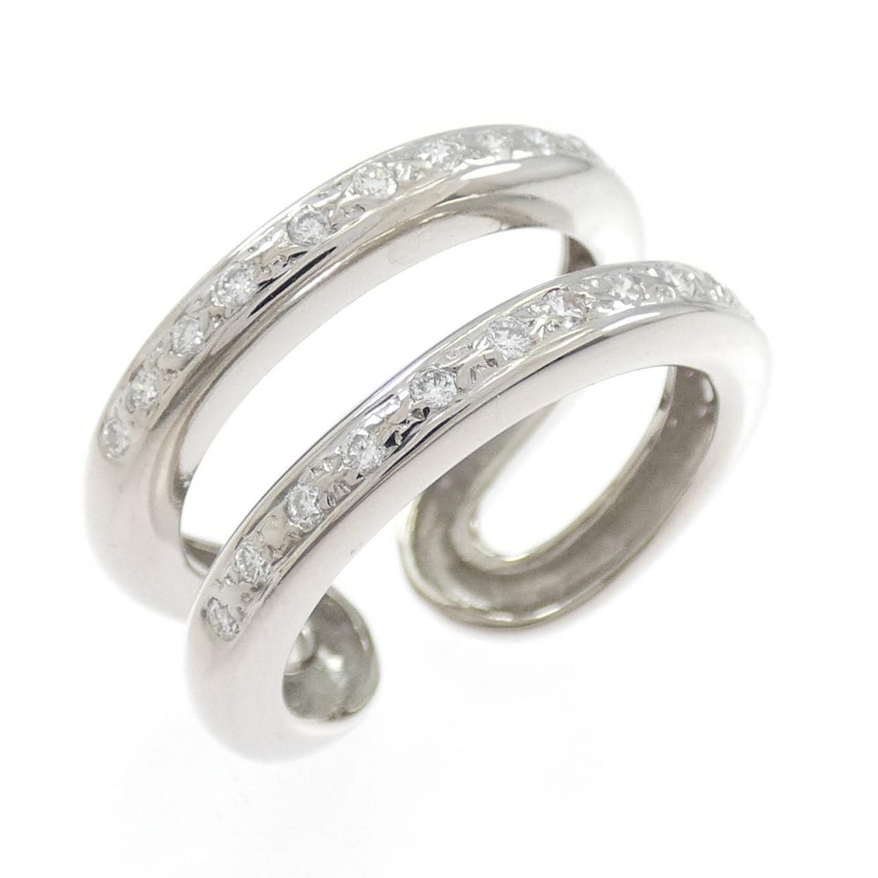 750WG ダイヤモンド リング 0.31CT