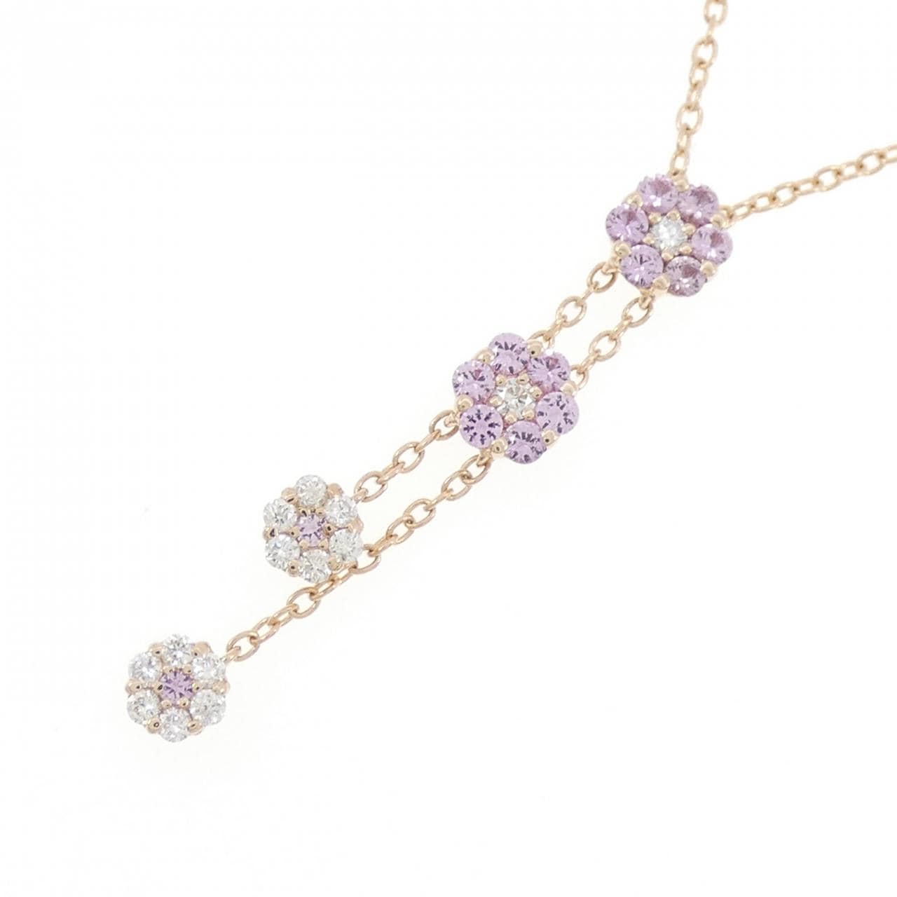 ポンテヴェキオ サファイヤ ネックレス 0.28CT