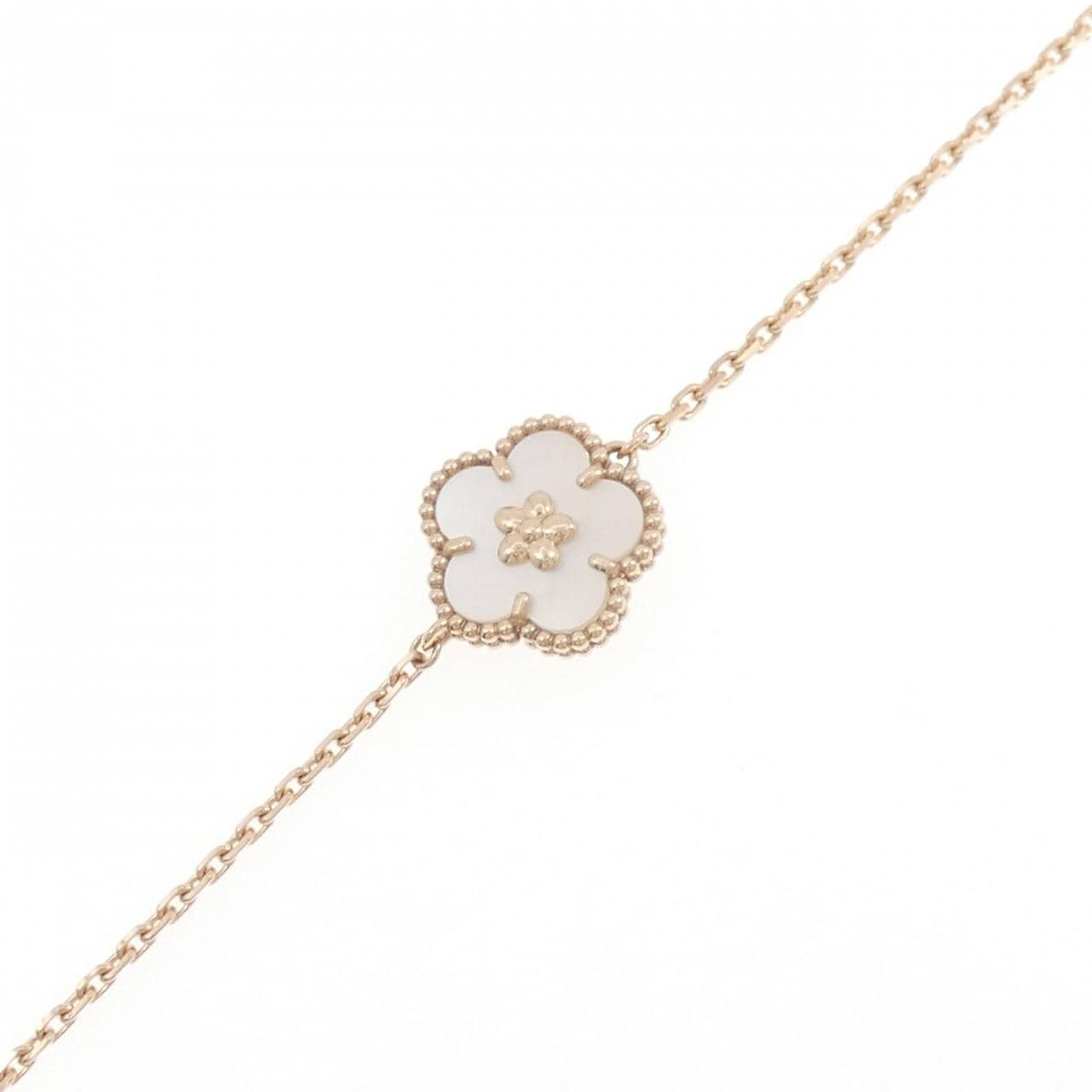 ヴァンクリーフ&アーペル ラッキースプリング プラムブロッサム ブレスレット