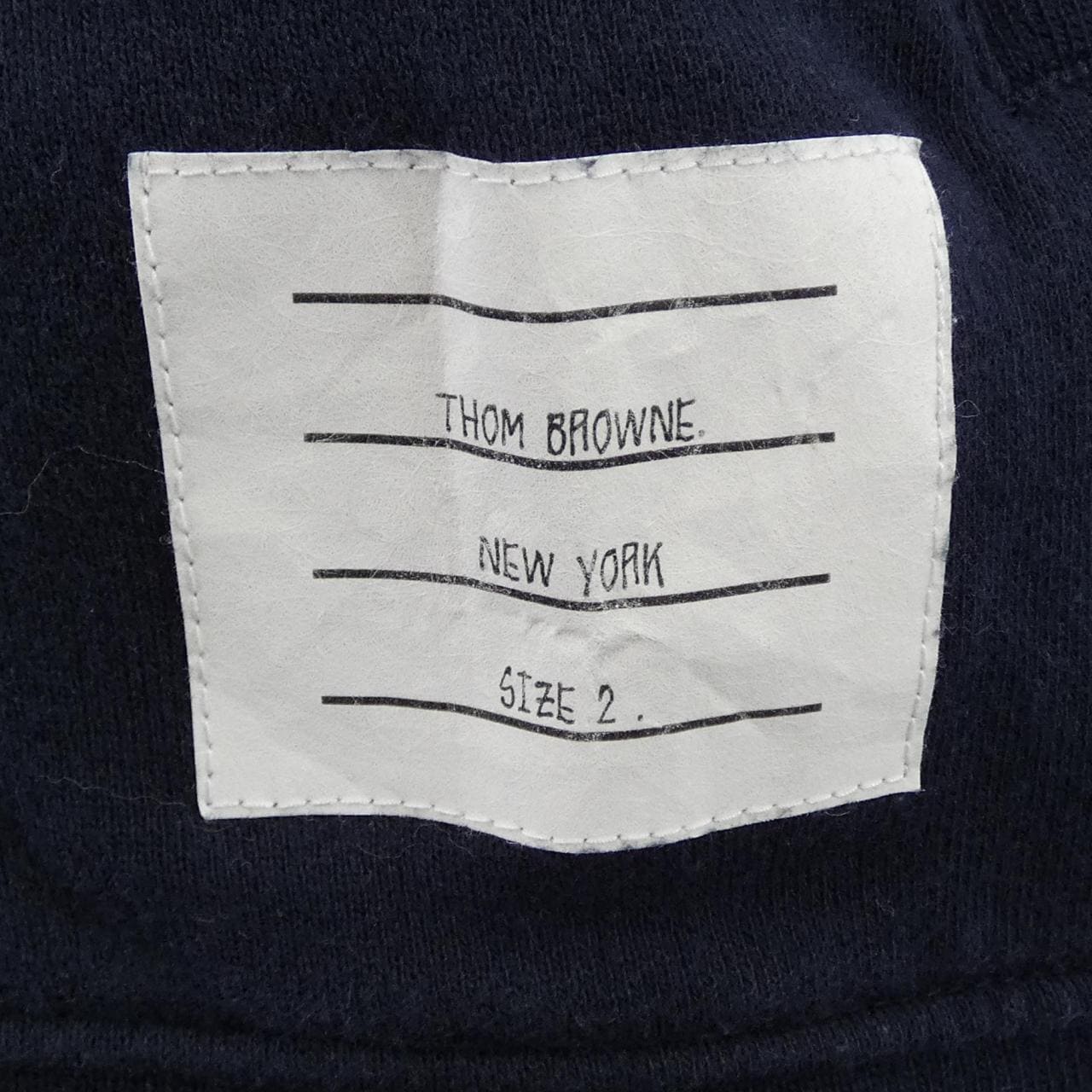 トムブラウン THOM BROWNE クラシックループ 4BAR フルジップアップフーディー MJT022H パーカー