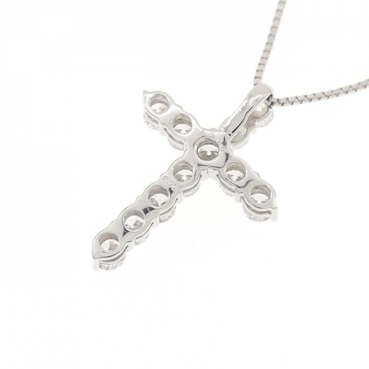 PT900/PT850 クロス ダイヤモンド ネックレス 1.006CT