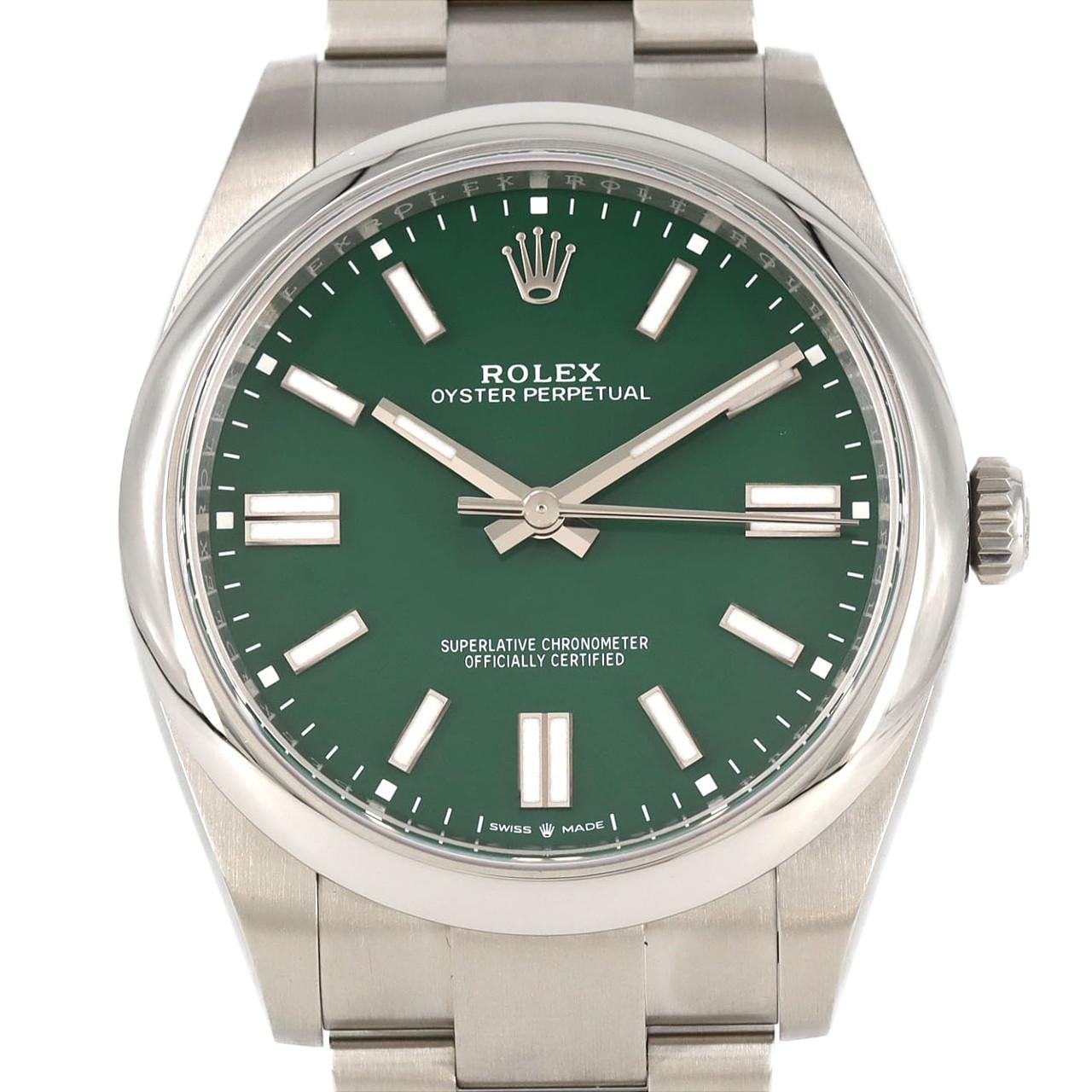 ロレックス オイスターパーペチュアル 124300 SS 自動巻 ランダム番