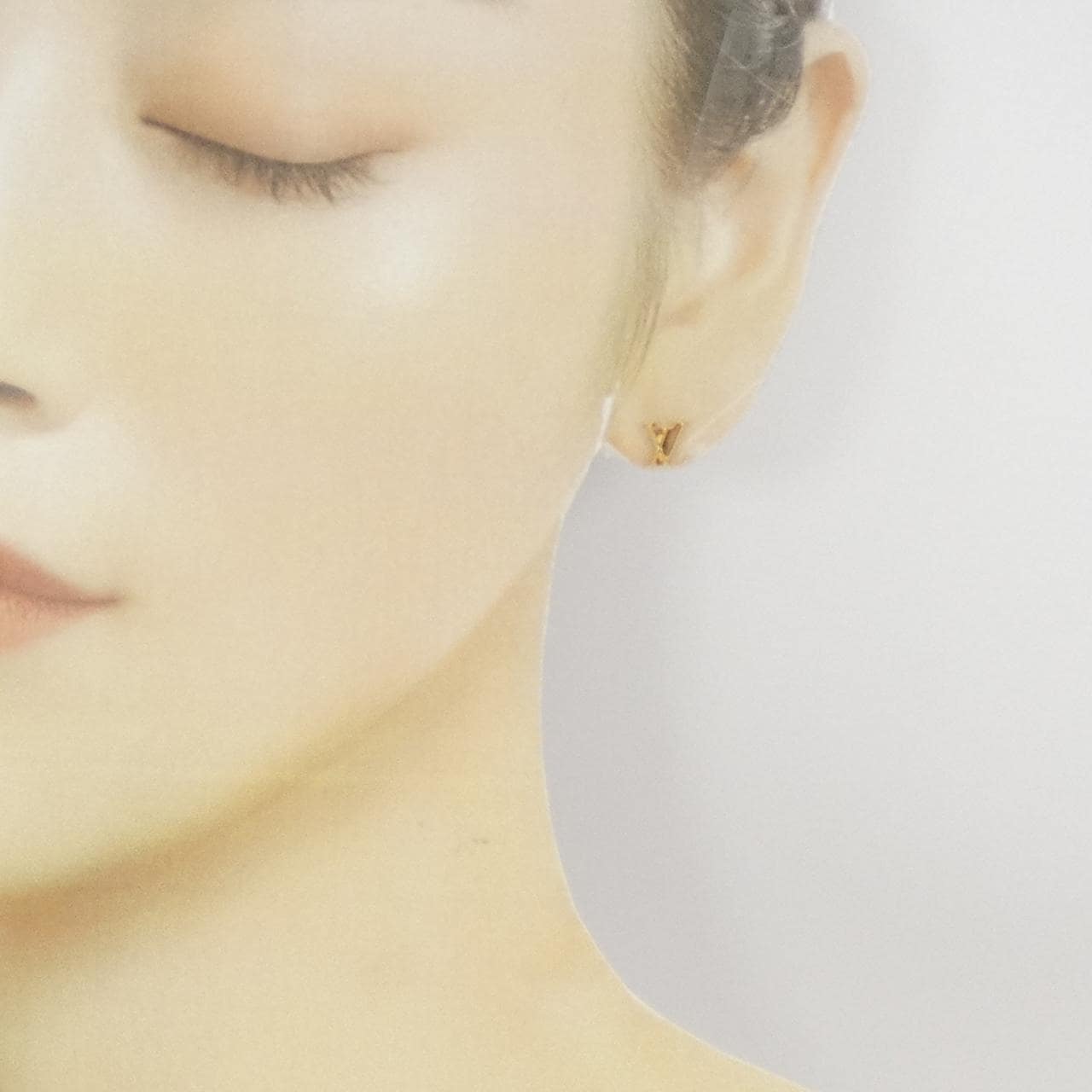 LOUIS VUITTON 750YG earring (single ear)