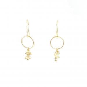 K18YG earrings