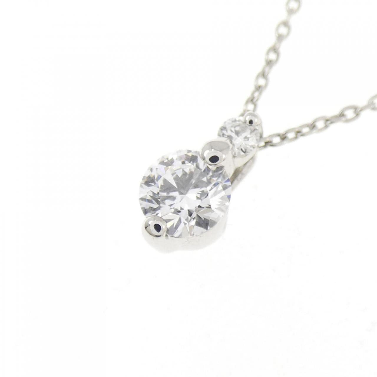 PT900/PT850 ダイヤモンド ネックレス 0.32CT