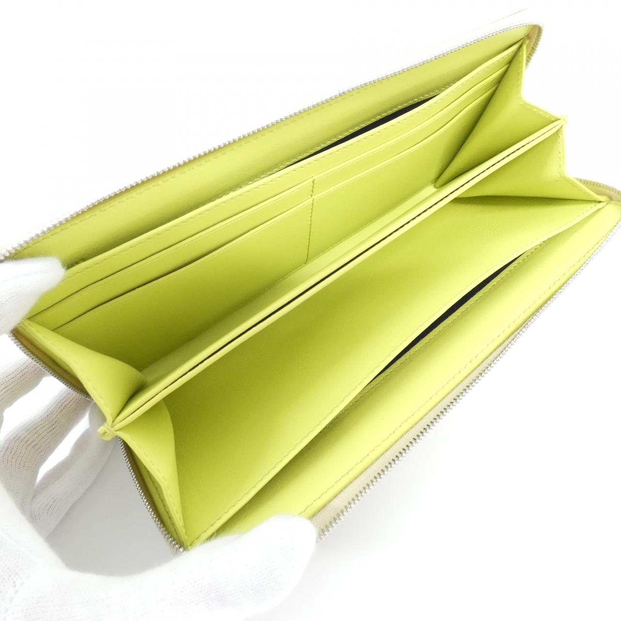 【新品】ロエベ KNOT SLIM ZIP AROUND WALLET CEM1G39X02 財布