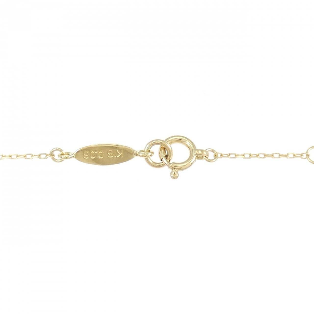 アーカー イニシャル ネックレス 0.06CT
