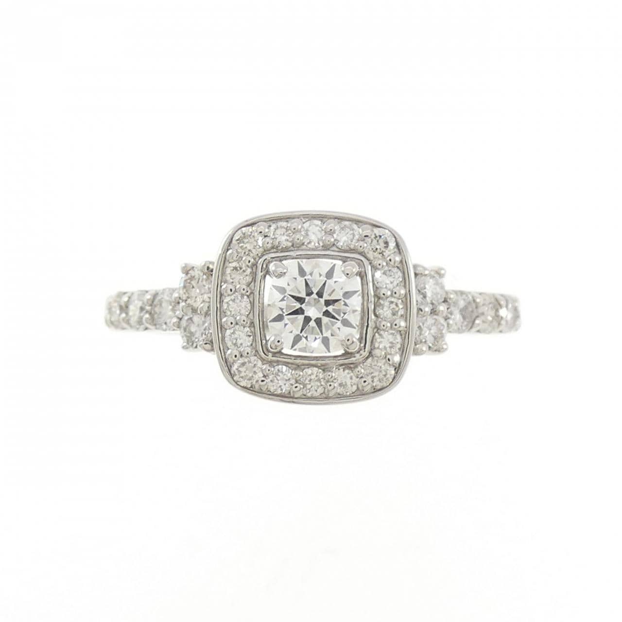 PT900 ダイヤモンド リング 0.355CT F VS1 ファンシーカット