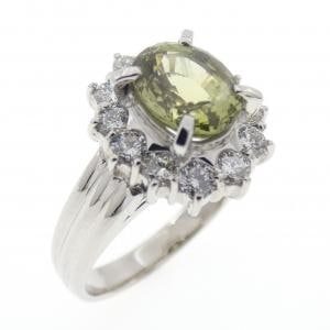 PT900 クリソベリル リング 2.148CT