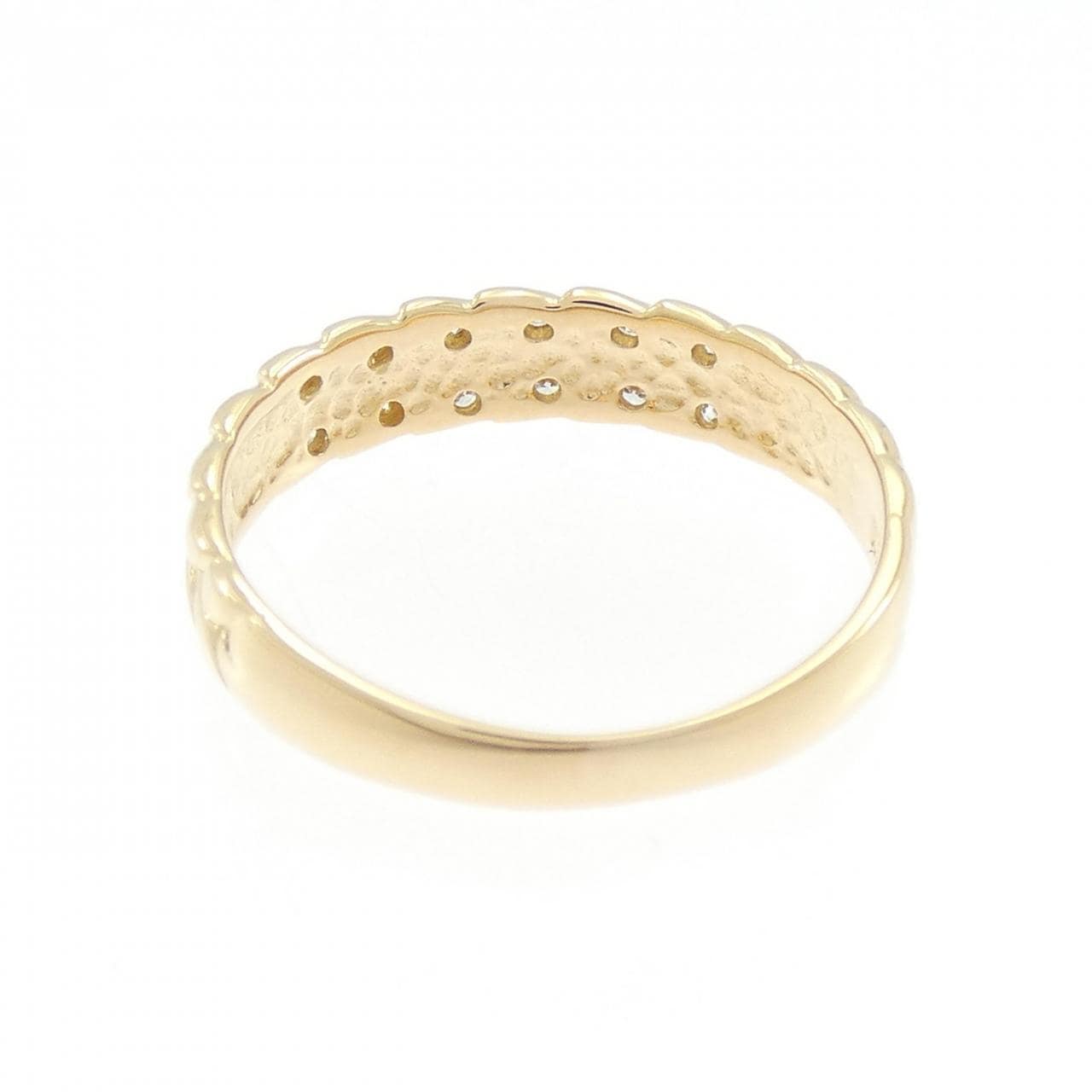 K18YG ダイヤモンド リング 0.09CT