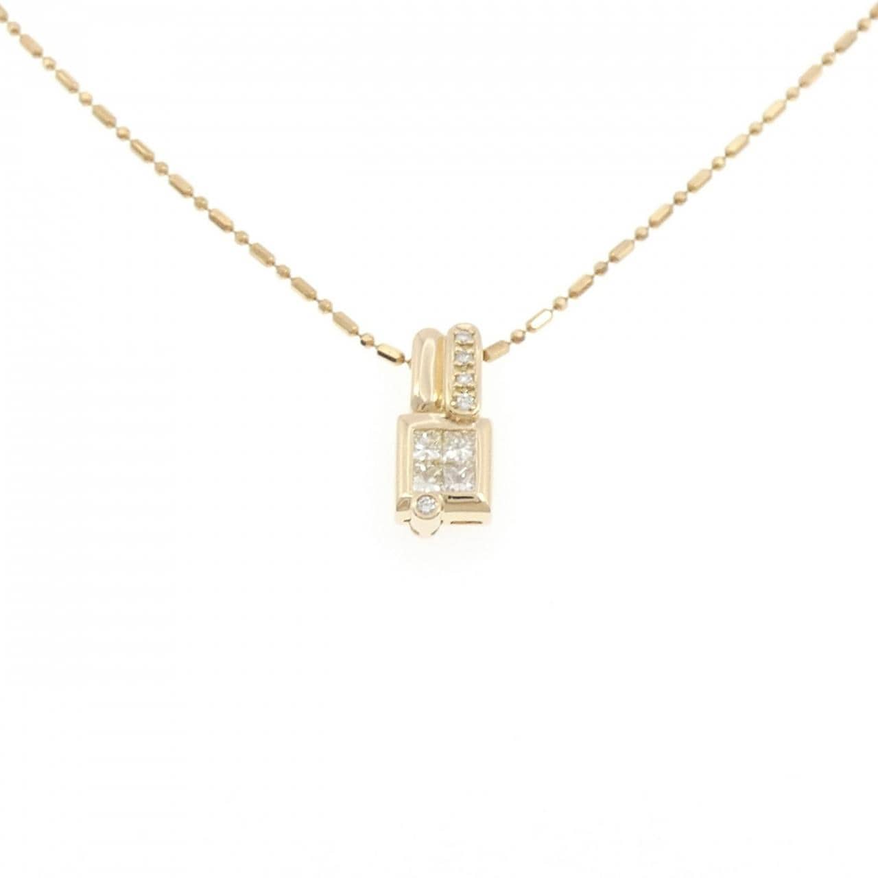 K18YG ダイヤモンド ネックレス 0.40CT