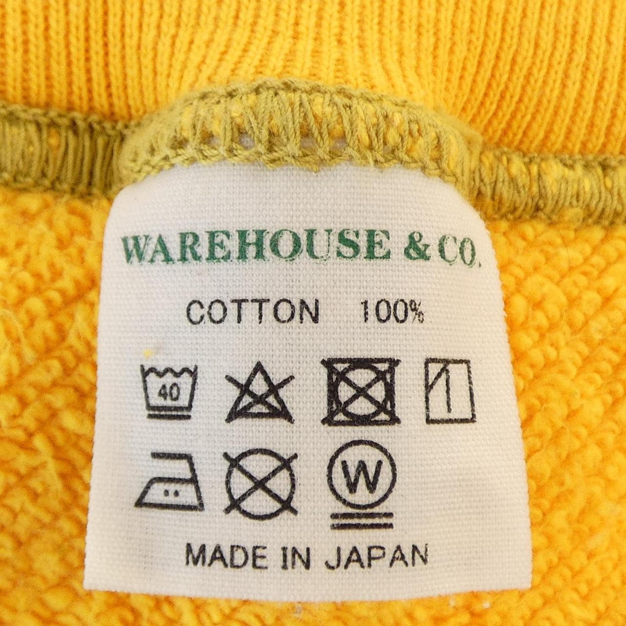 ウェアハウス WARE HOUSE スウェット