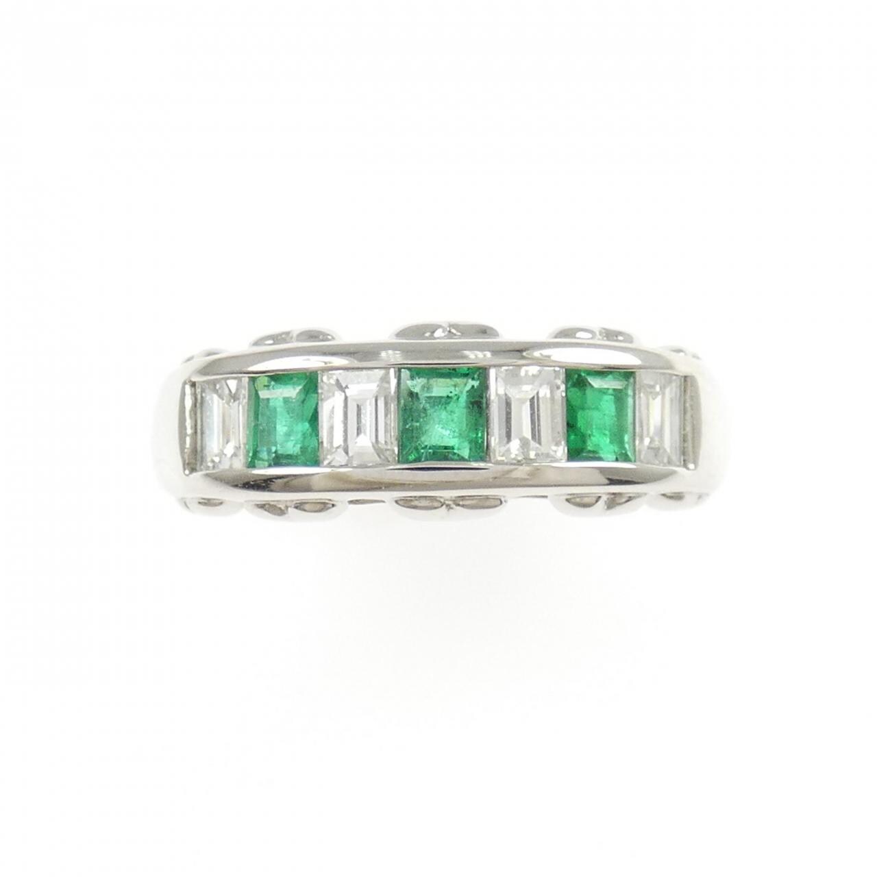 PT900 エメラルド リング 0.45CT