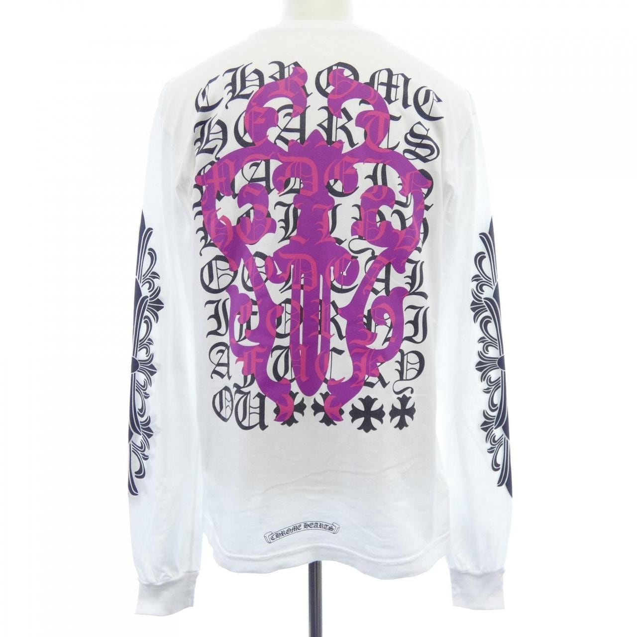 クロムハーツ CHROME HEARTS ダガーアイチャート DAGGER EYE CHART 408129112******752 Tシャツ