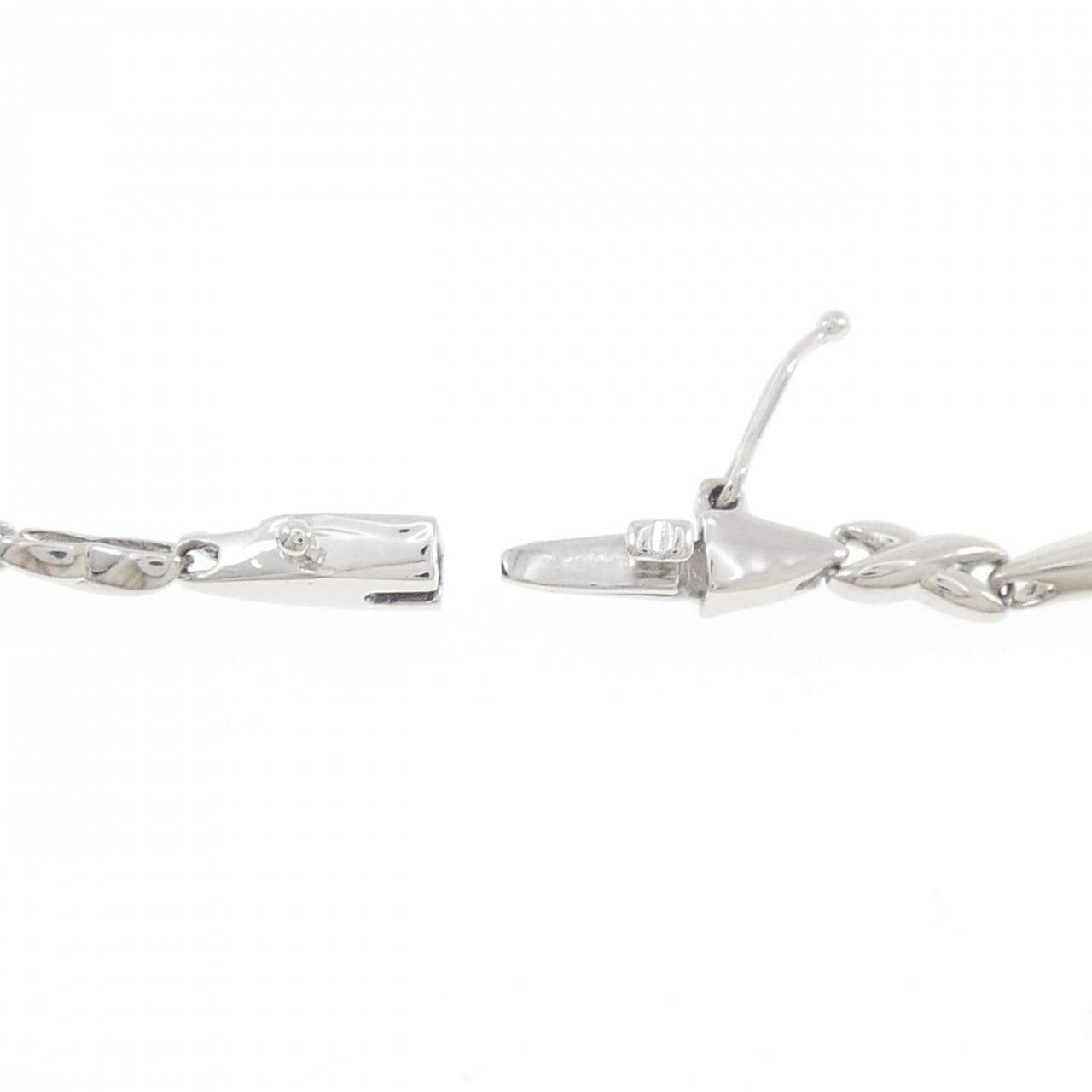 K18WG ダイヤモンド ブレスレット 0.48CT
