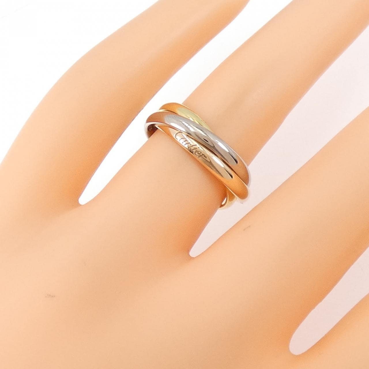 Cartier Trinity小号戒指