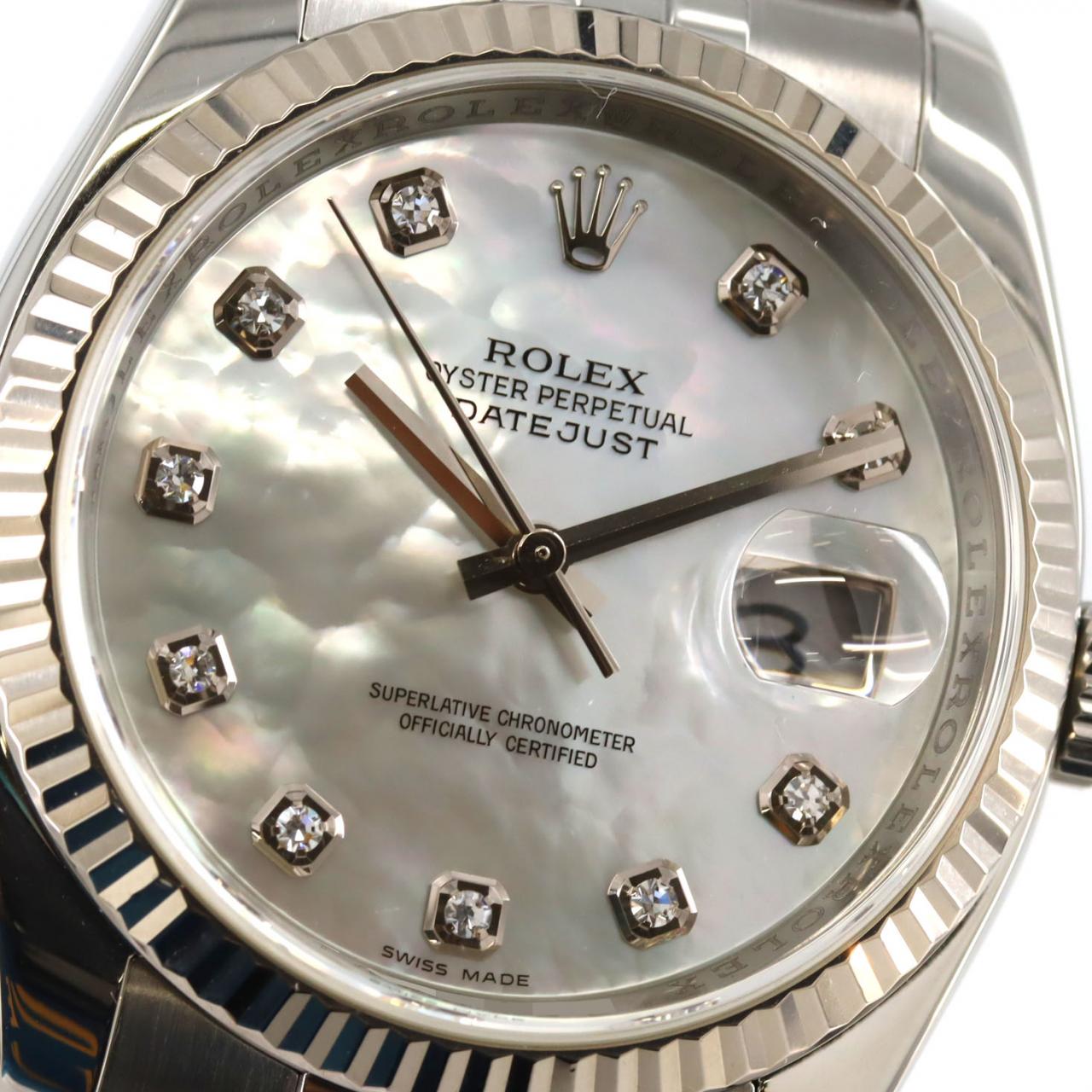 ROLEX Datejust 116234NG SSxWG Automatic V-Serial