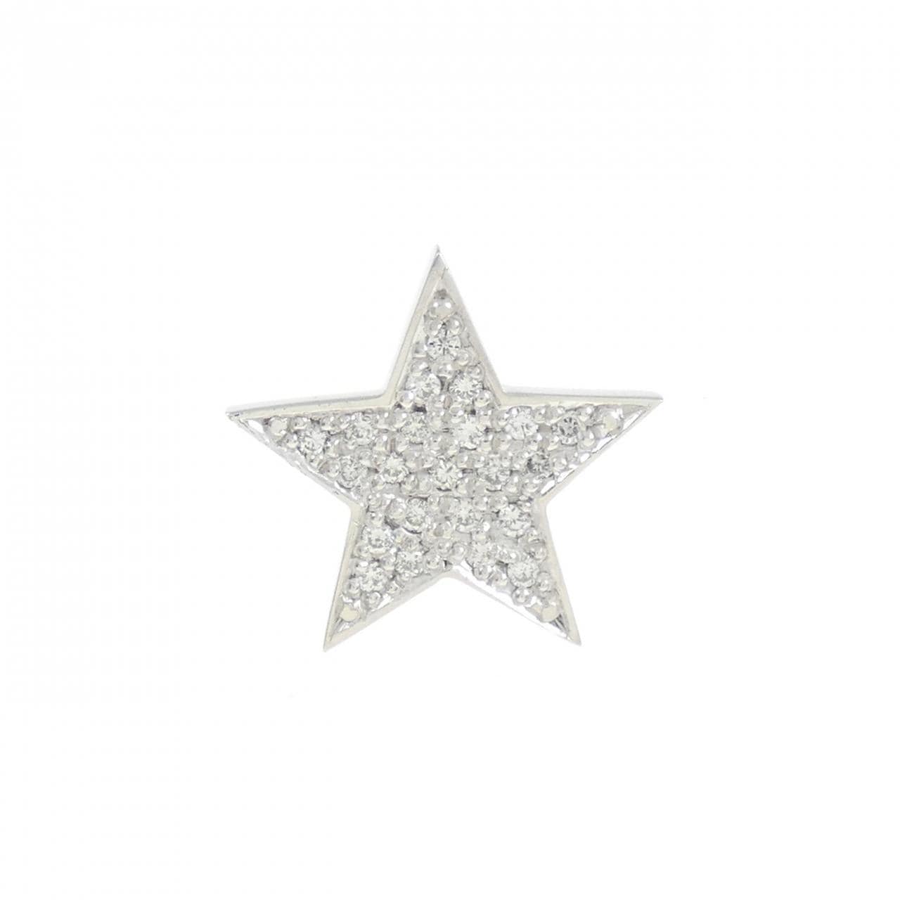 Bijou de M M Star Earrings, 0.10CT, Single Ear