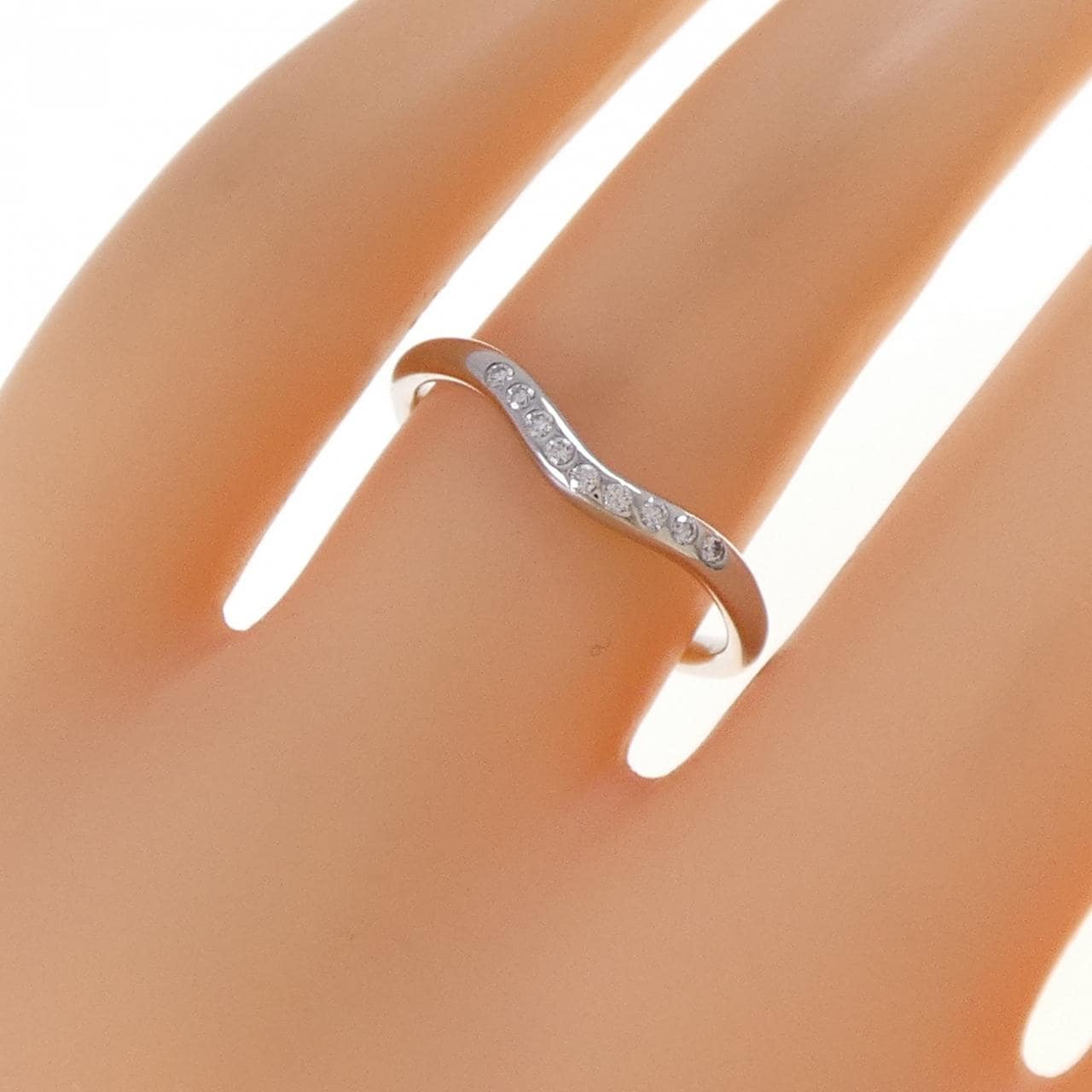 ティファニー カーブド 9P リング