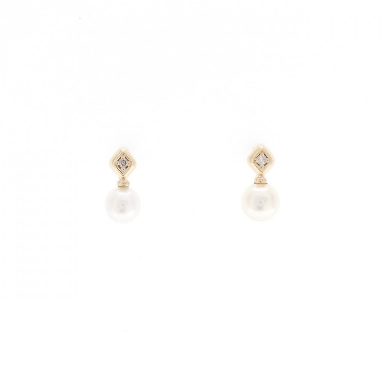 K10YG アコヤパール ピアス 4mm