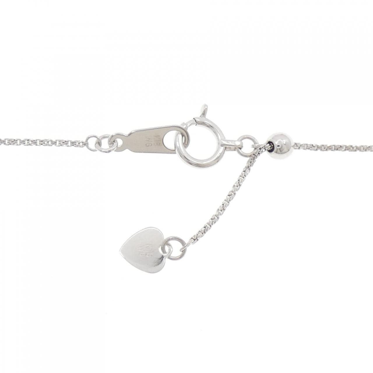 K18WG ダイヤモンド ネックレス 0.320CT