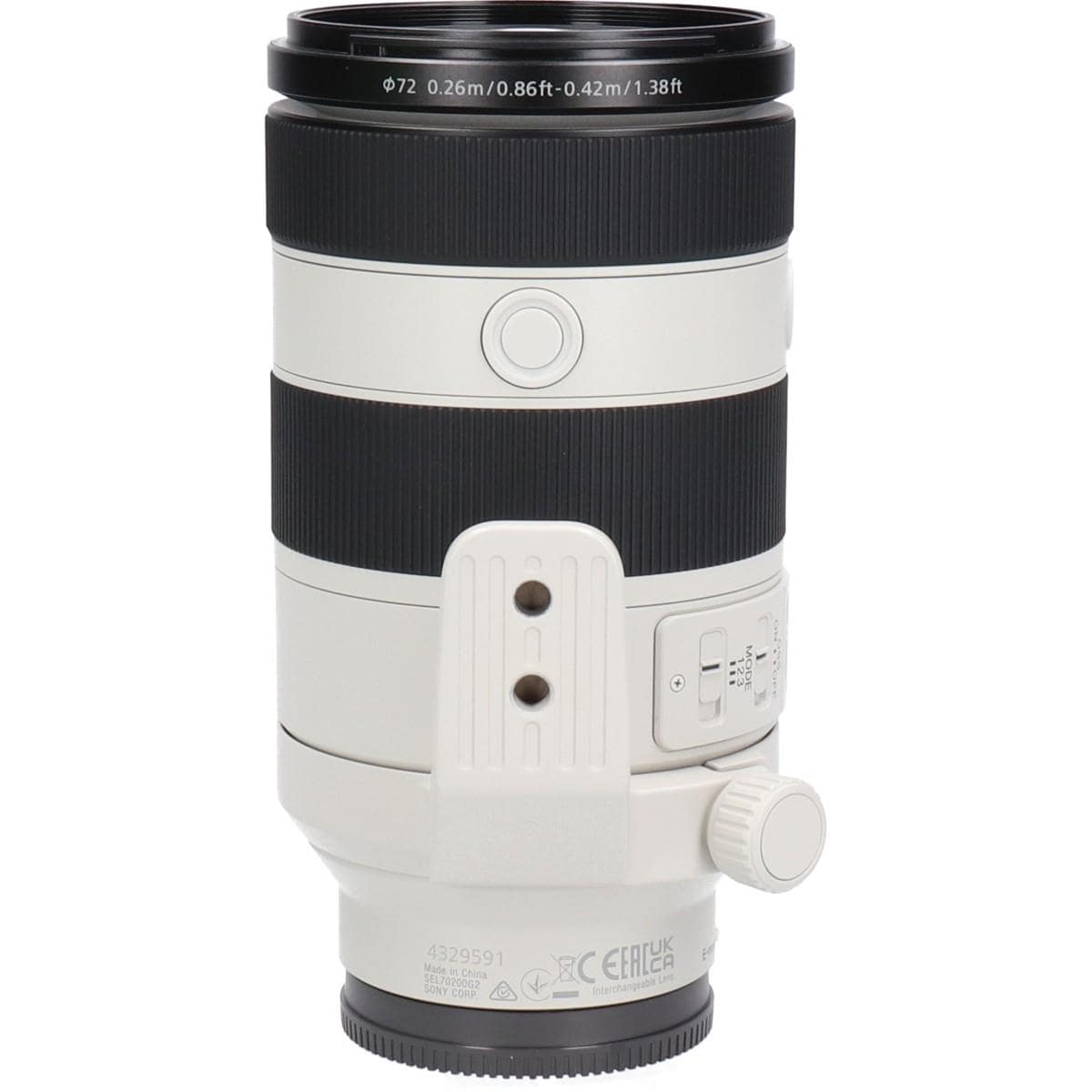 ＦＥ７０－２００ｍｍ　Ｆ４ＭＡＣＲＯ　Ｇ　ＯＳＳＩＩ（ＳＥＬ７０２００Ｇ２）