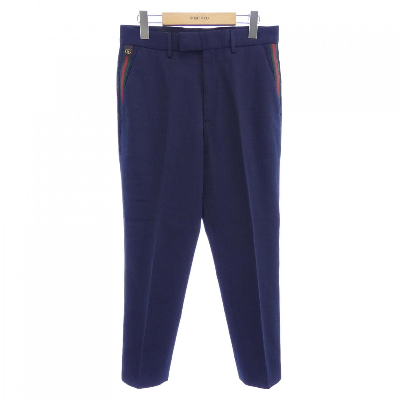 グッチ GUCCI ウェブストライプコットンアンクルパンツ 668588 Z8AQY パンツ