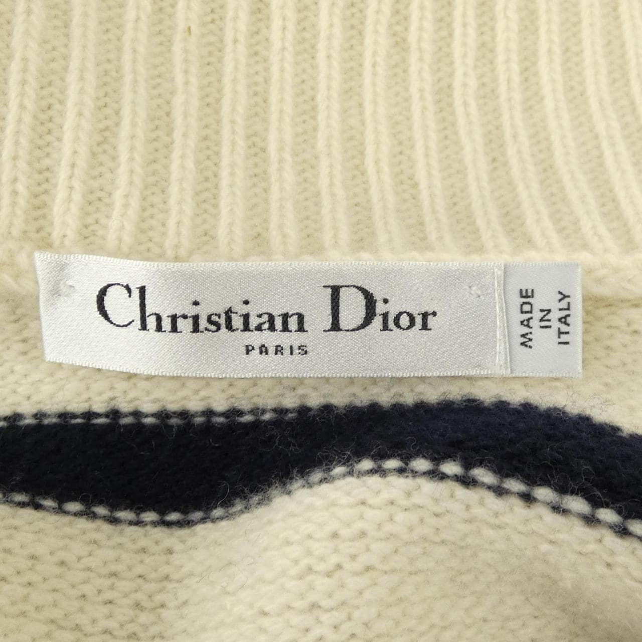 クリスチャンディオール CHRISTIAN DIOR DIOR MARINIERE 224G02AM309 カーディガン