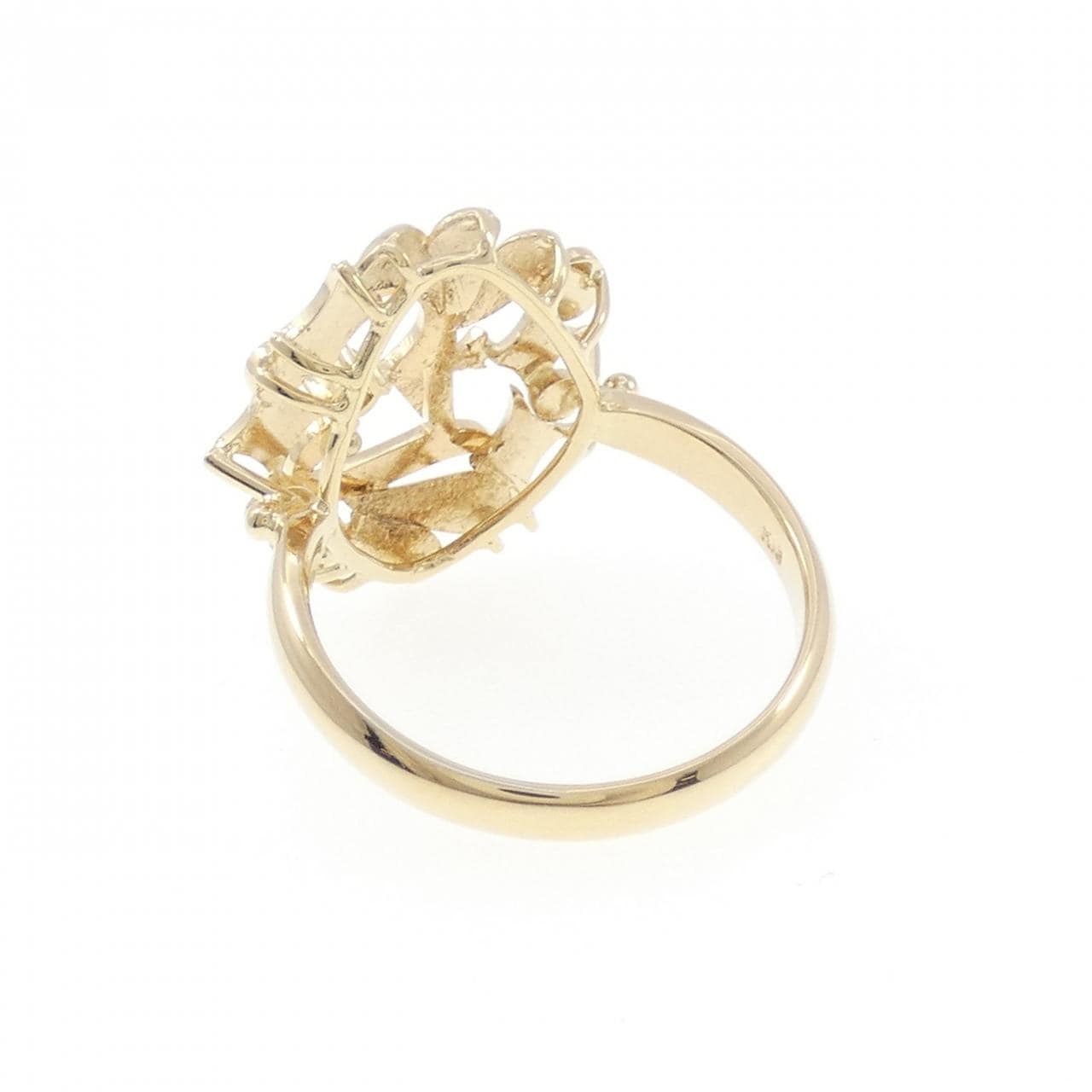 K18YG ダイヤモンド リング