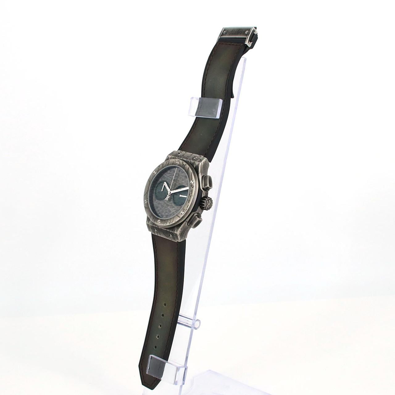 ウブロ クラシックフュージョンクロノ･ベルルッティコールドブラウン LTD 521.NX.051B.VR.BER19 TI 自動巻