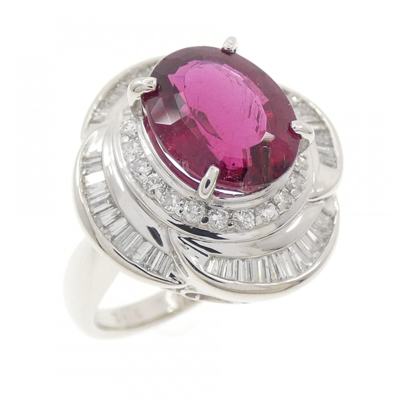 PT900 ルベライトトルマリン リング 3.04CT