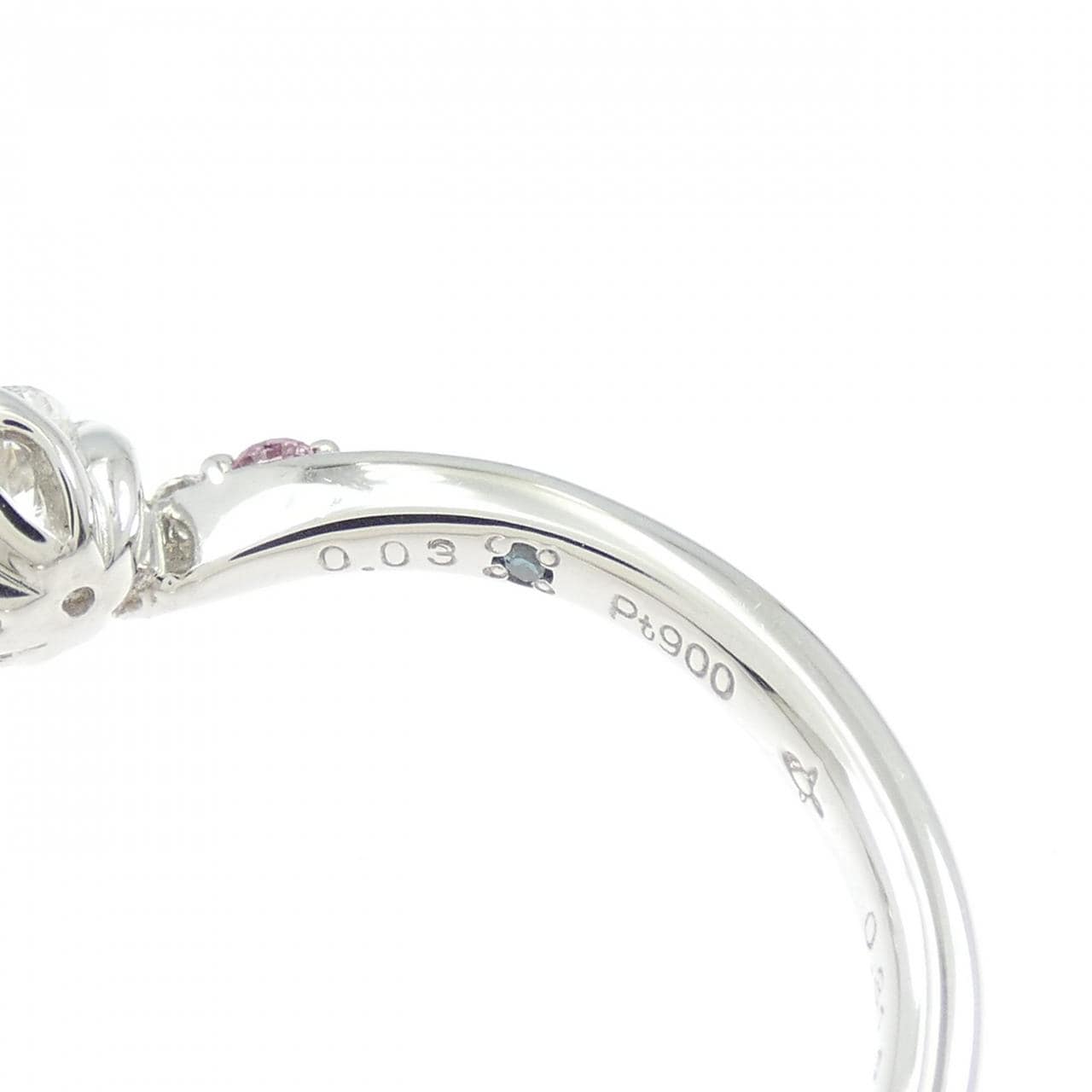 PT900 ダイヤモンド リング 0.313CT F SI2 EXT