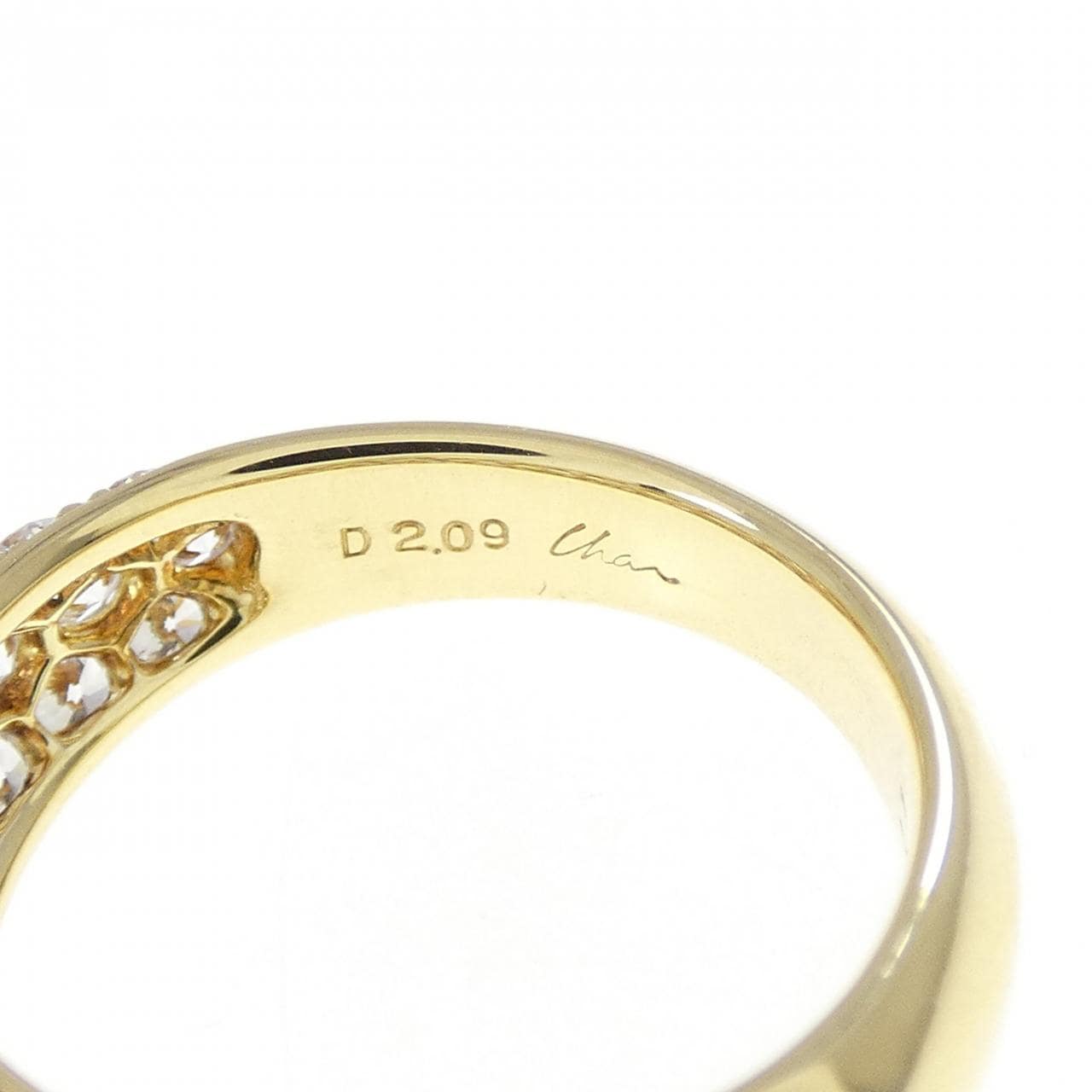 チャー ダイヤモンド リング 2.09CT