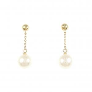 K18YG 淡水パール ピアス