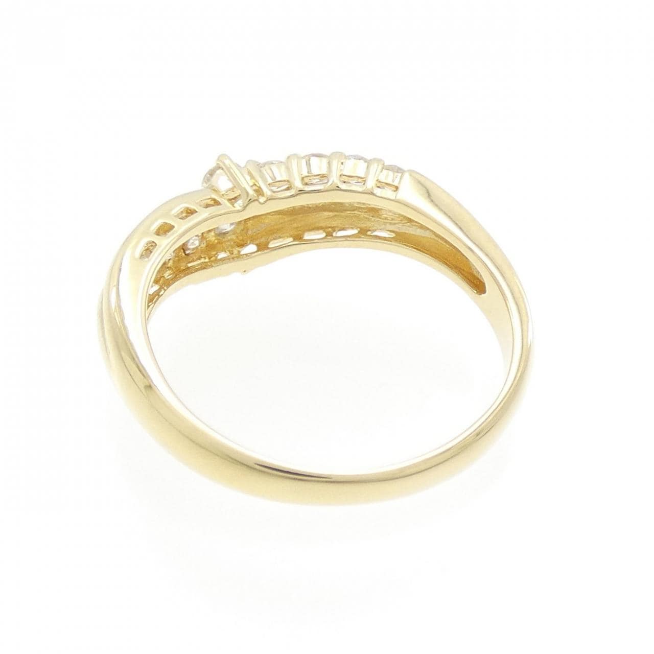 K18YG ダイヤモンド リング 0.50CT