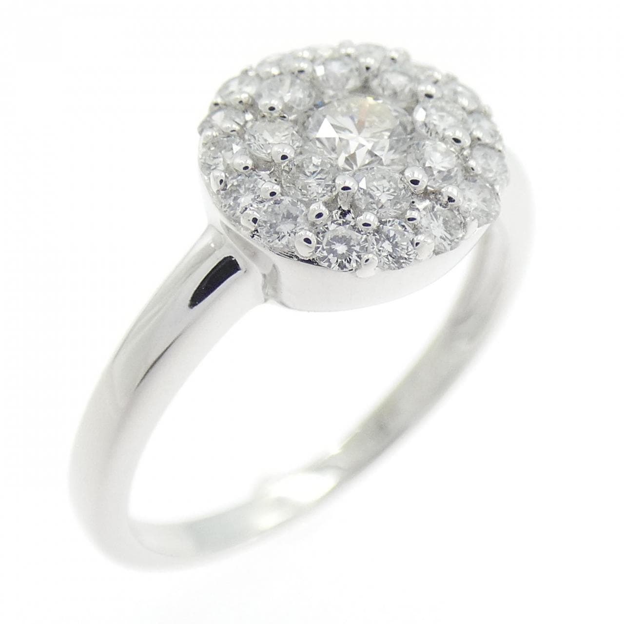 K18WG ダイヤモンド リング 0.50CT