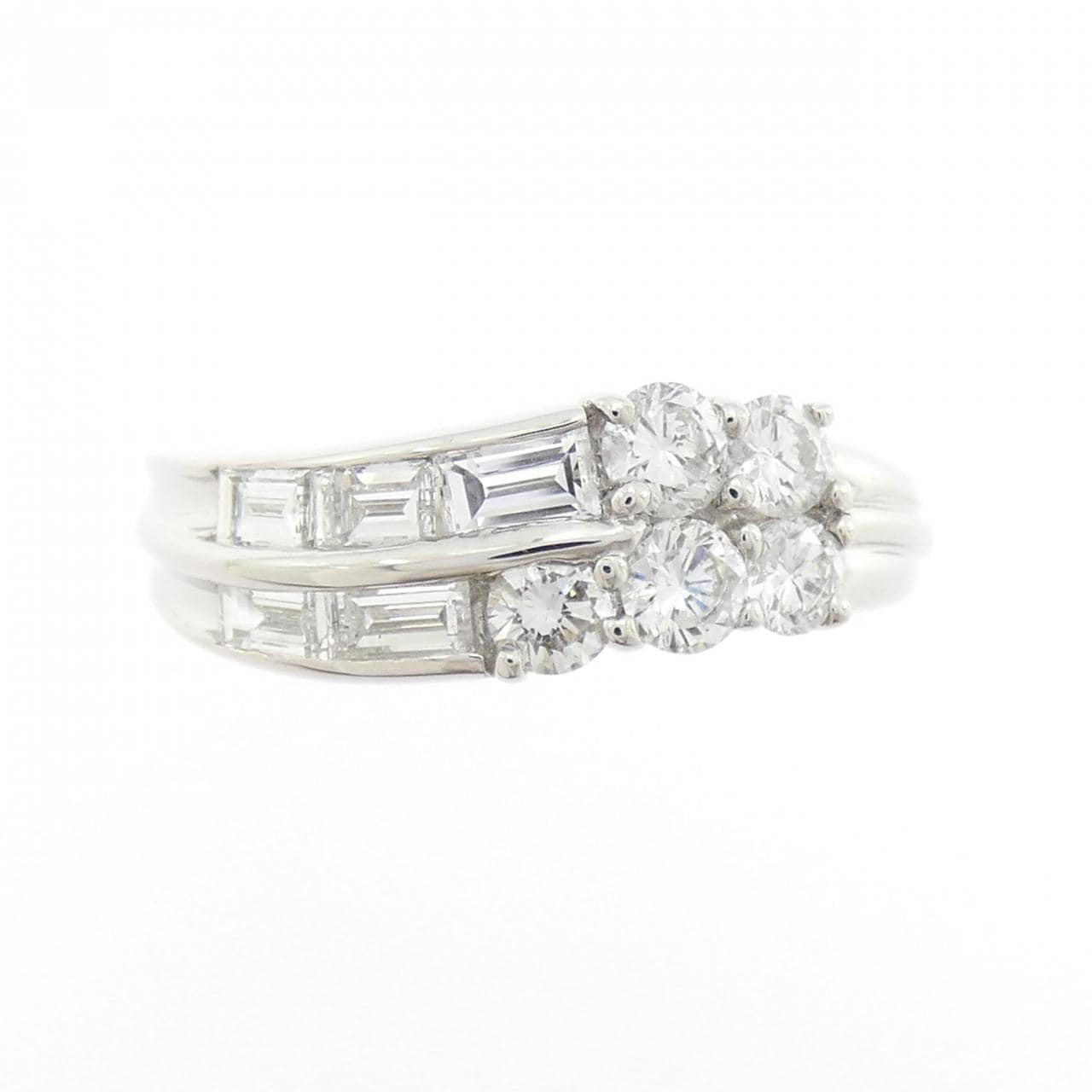 PT900 ダイヤモンド リング 1.04CT